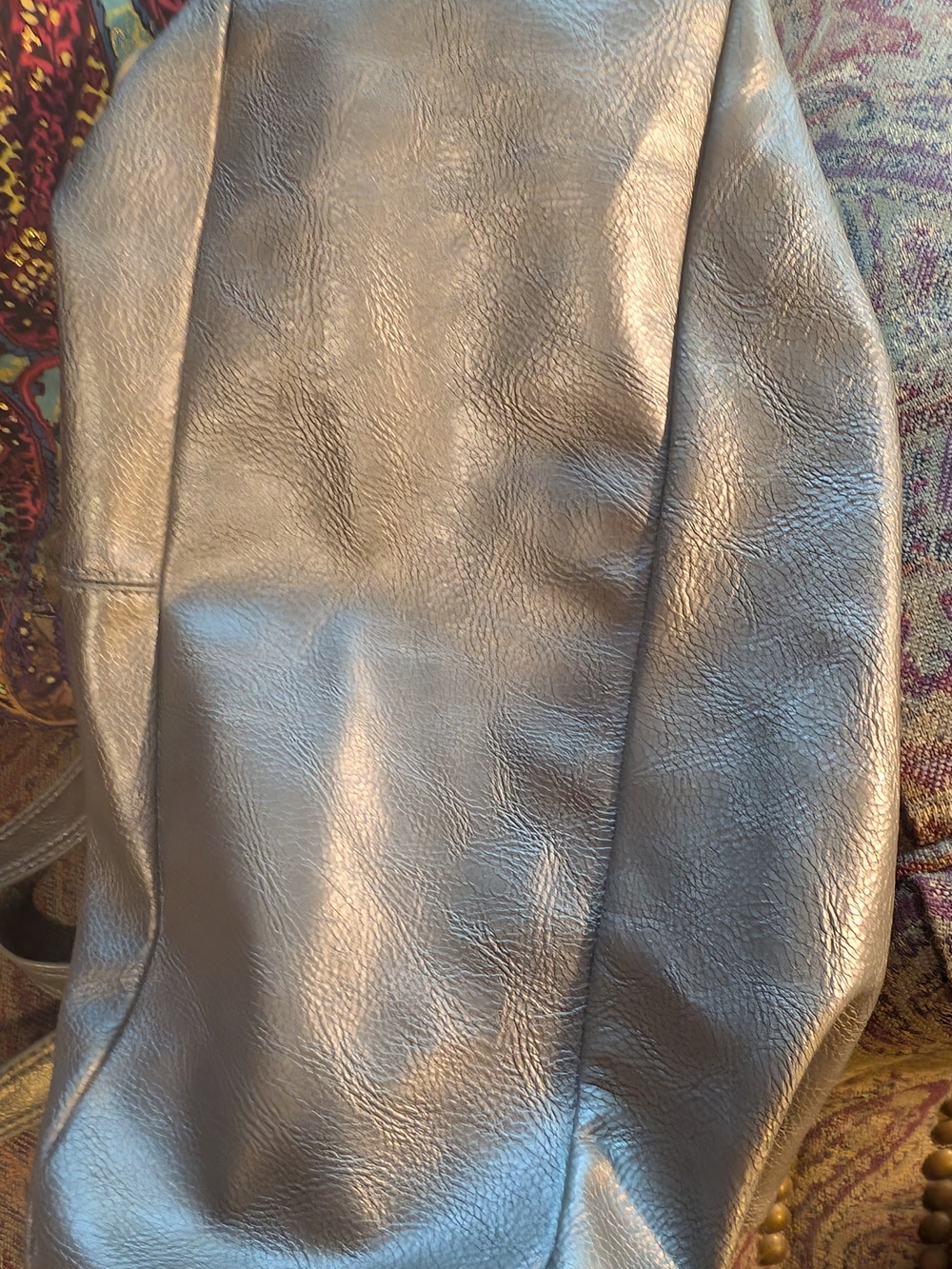 Enzo Angiolini Gun Metal Grey Tote/Hobo Bag - Picture 11 of 13